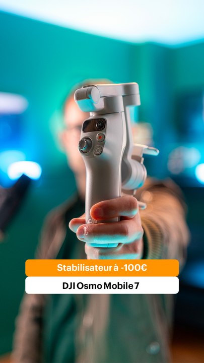 Crash Test - DJI Stabilisateur Osmo Mobile 7