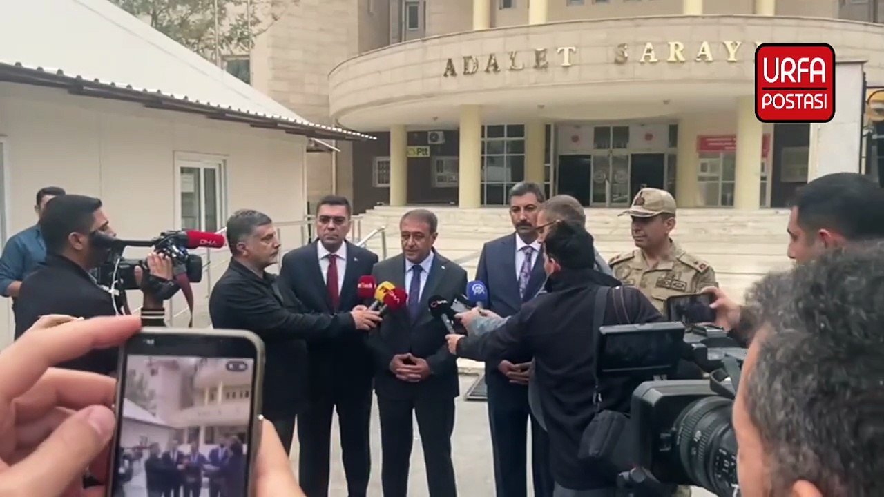 Şanlıurfa valisi Hasan Şıldak Adliyedeki patma ile ilgili açıklama yaptı