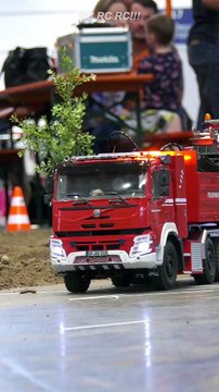 26. COOL RC MODEL FIRE TRUCK VOLVO, RC GRAND HAULER CAR TRANSPORT, RC MACK, RC SCANIA, RC MAN #Shorts