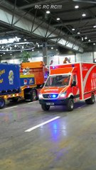 18. COOL RC FIRE TRUCKS ON THE WAY TO RC CAR CRASH!!