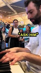 Pirates of the Caribbean BEST version - 10-year old violinist SHOCKS the whole airport!