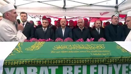 Vali Meftun Dallı'nın annesi Şehri Dallı dualarla uğurlandı