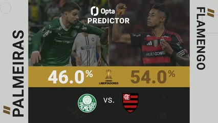 Palmeiras v Flamengo - Opta Predictor