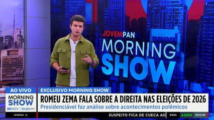 Zema RESPONDE Boulos AO VIVO sobre CRIME ORGANIZADO no Brasil