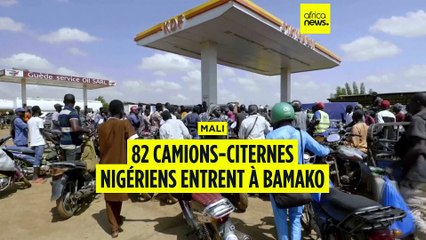 82 camions-citernes nigériens entrent à Bamako