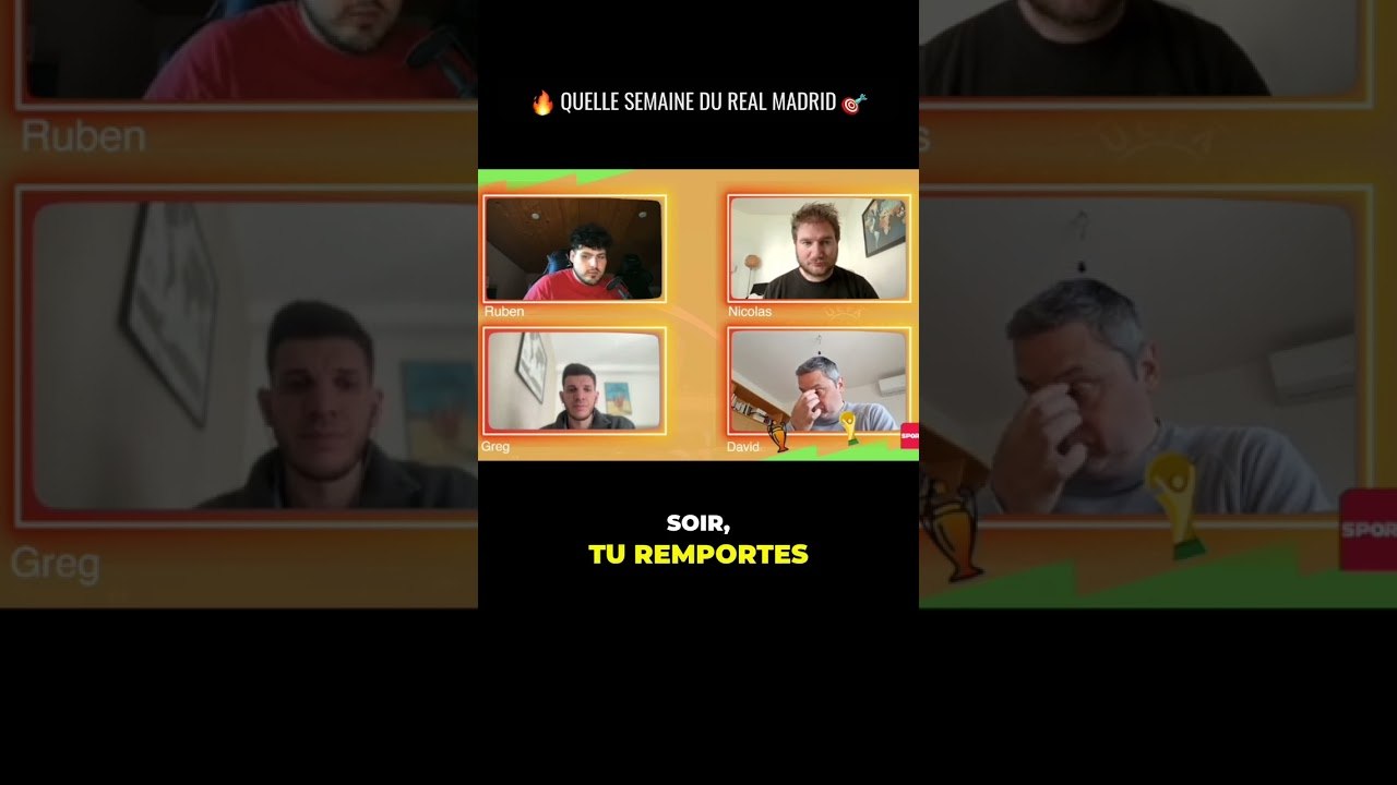 Quelle semaine du Real Madrid !! #foot #fifa #football