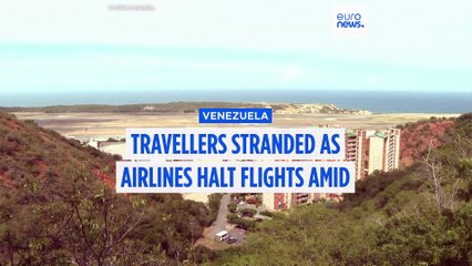 Travellers stranded in Venezuela as airlines halt flights amid security warnings