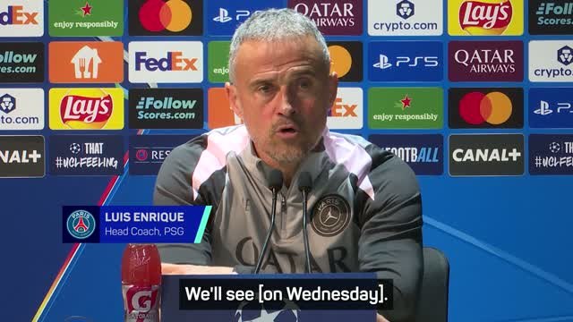 Dembele could return against Spurs, reveals Enrique