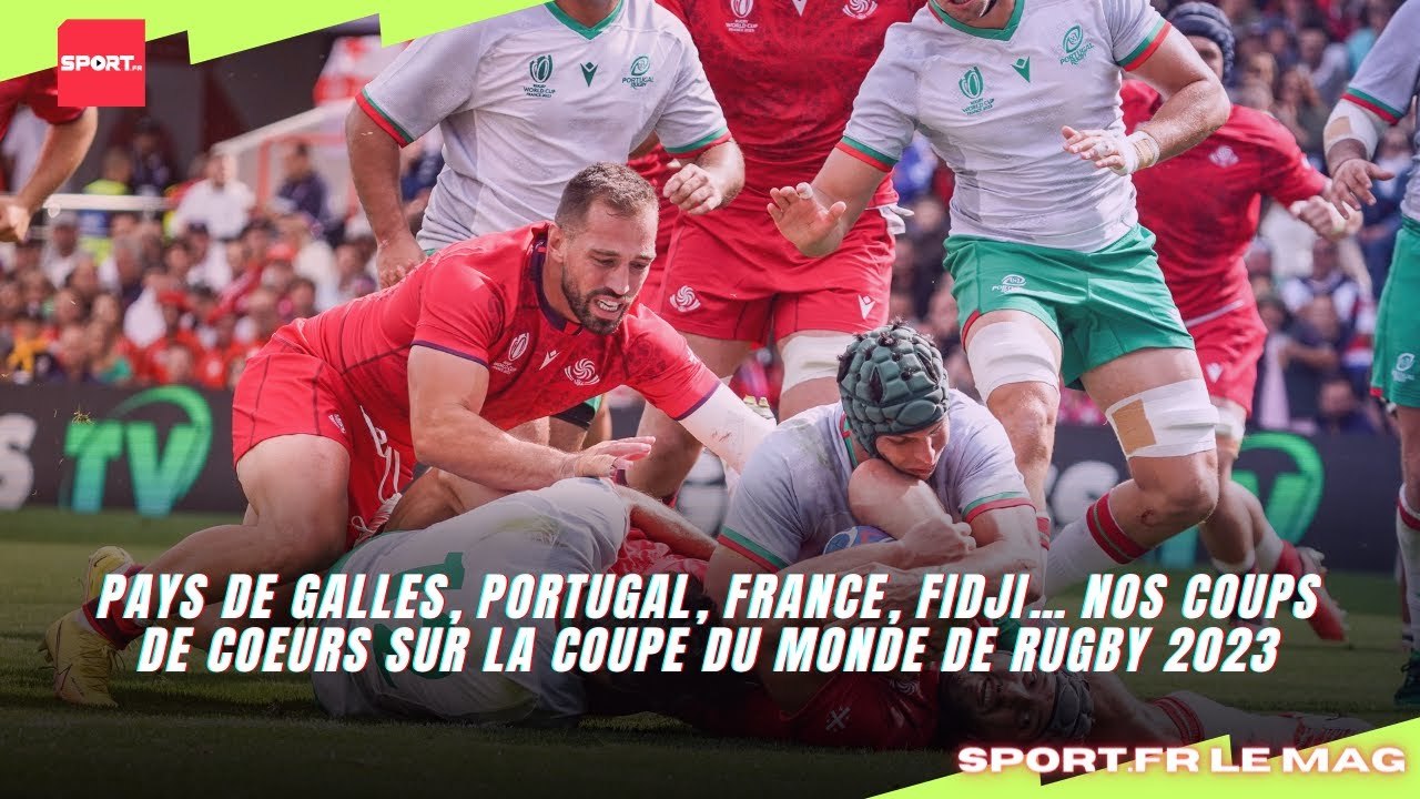 Pays de Galles, Portugal, France, Fidji… nos coups de coeurs sur la Coupe du monde de rugby 2023