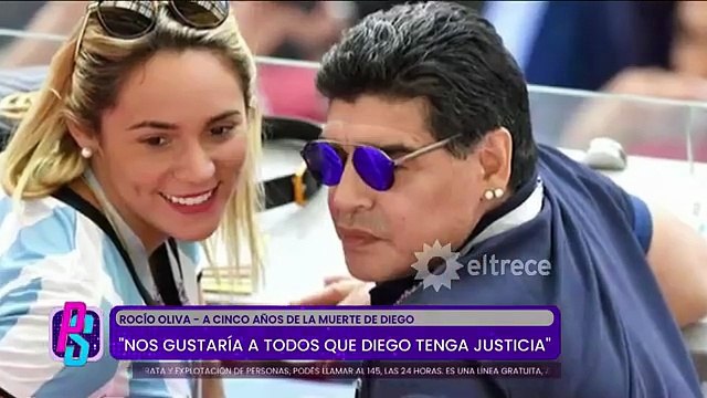 Rocío Oliva, a 5 años de la muerte de Diego Maradona, abrió su corazón