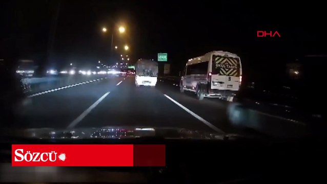 Beykoz'da makas atan sürücü kazaya neden oldu