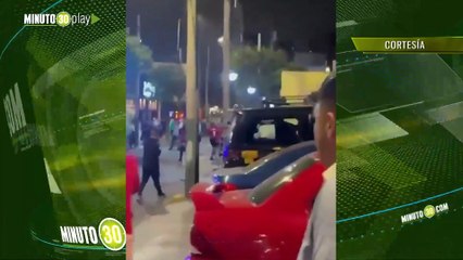 ¡A botellazos, puños y patadas! Hinchas de Flamengo y Palmeiras se tomaron Lima previo a la final de la Copa Libertadores