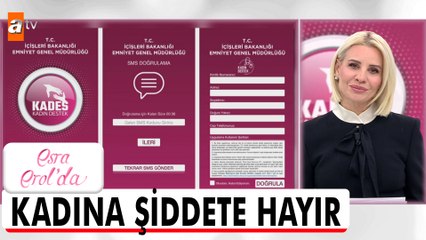 Kadına şiddete sıfır tolerans! - Esra Erol'da 25 Kasım 2025
