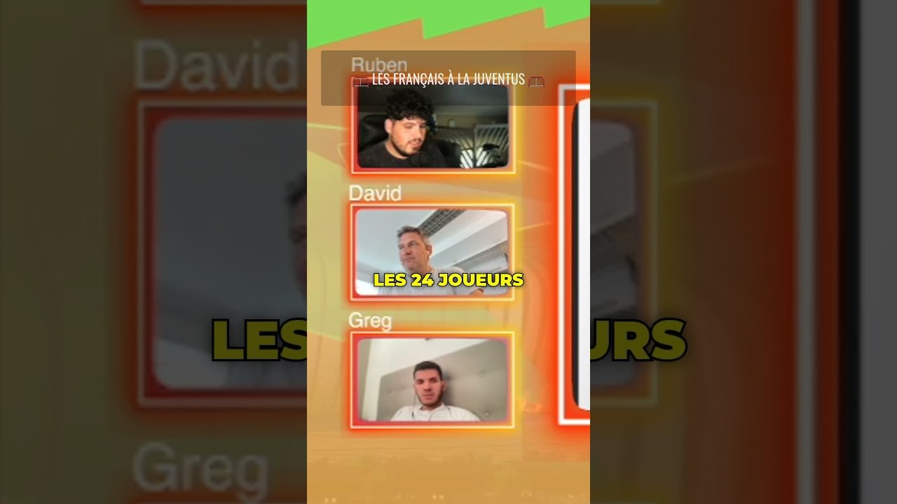 Les francais a la Juventus ! #foot #football #live