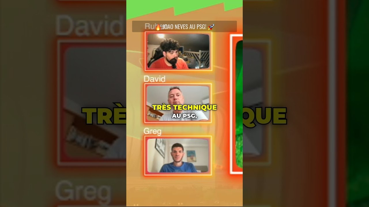 Joao Neves au PSG!  #football #foot #fifa #live