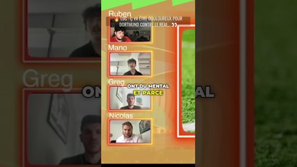 LdC : "Ça va être douloureux pour Dortmund contre le Real" #live #foot #football