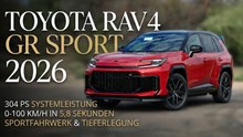 Neuer Toyota RAV4 GR Sport 2026: Gazoo Racing trifft Alltag