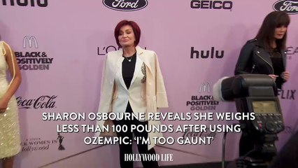 Sharon Osbourne Reveals She Weighs Less Than 100 Pounds After Using Ozempic: ‘I’m Too Gaunt’