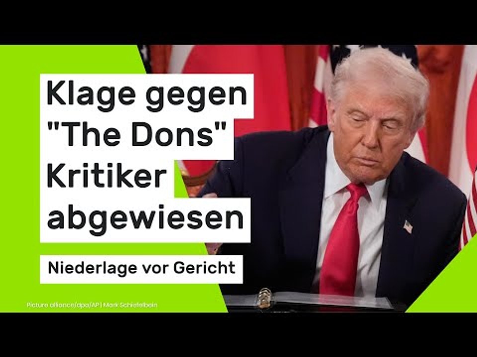 Niederlage vor Gericht - Klage gegen 'The Dons' Kritiker abgewiesen