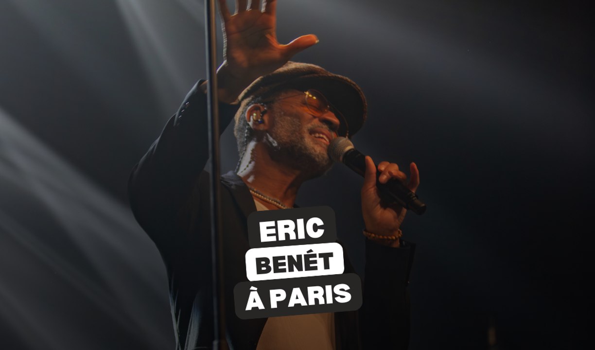Retour sur le concert d'Eric Benét, le 24 novembre à l'Élysée Montmartre à Paris