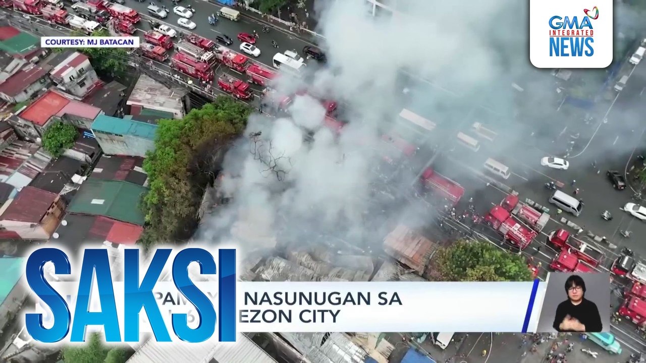 85 pamilya, nasunugan sa Proj. 6, Quezon City | Saksi