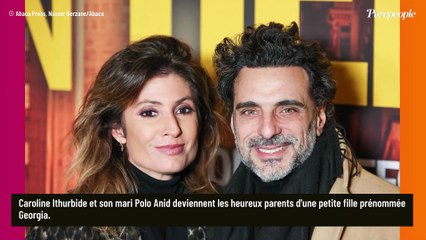 Caroline Ithurbide maman pour la troisième fois à 46 ans : elle raconte son accouchement éclair et annonce le prénom de son bébé