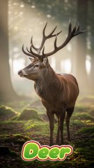 Deer – The Graceful Wanderers of the Wild 🦌🌲