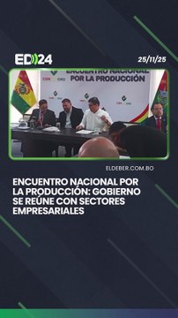Encuentro Nacional por la Producción: Gobierno se reúne con sectores empresariales