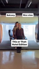 This or That: The Ultimate Hotel Amenities Edition