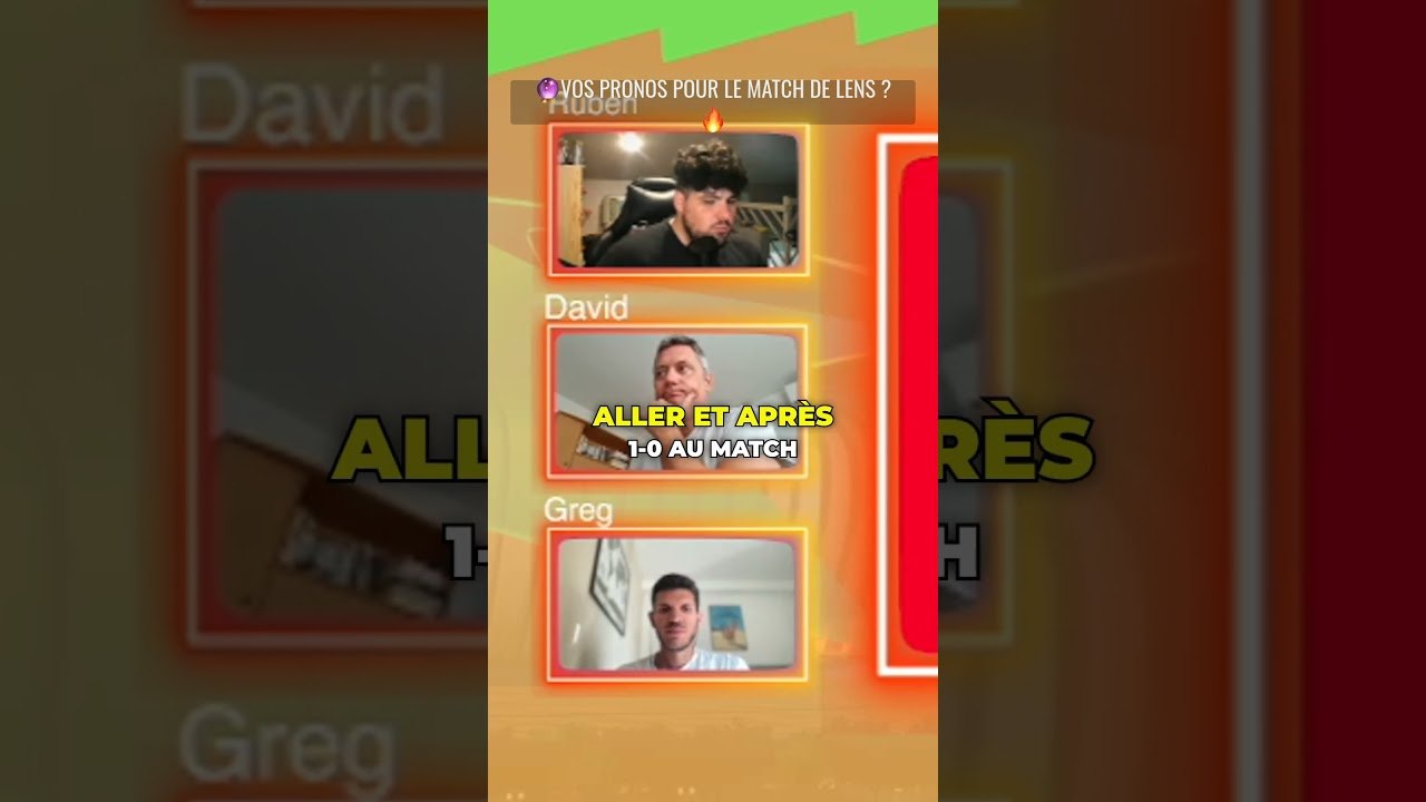 Pronos pour le match de Lens  #foot #footballnews