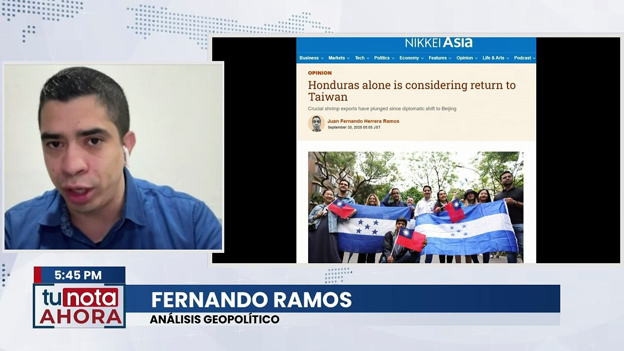 Fernando Ramos explica comercio y la relación Honduras-China 2025