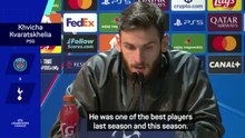 Difficult for PSG to replace 'amazing' Hakimi - Kvaratskhelia