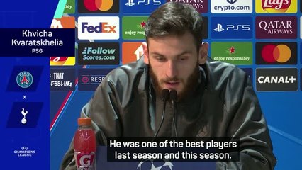 Difficult for PSG to replace 'amazing' Hakimi - Kvaratskhelia