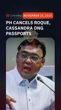 Philippines cancels Roque, Cassandra Ong passports