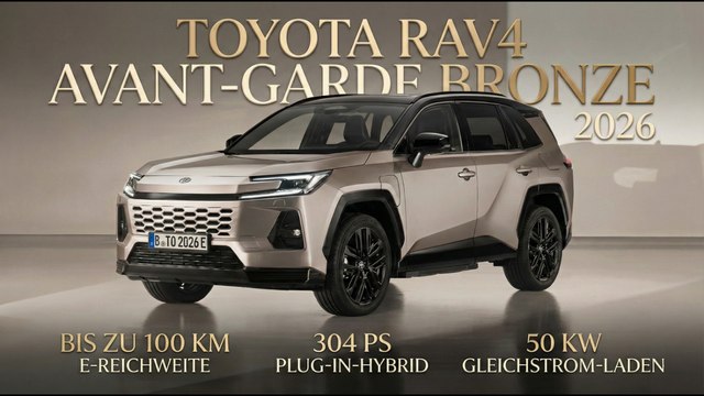 Toyota RAV4 (2026) Avant-garde Bronze – Plug-in-Hybrid & Vollhybrid im Check