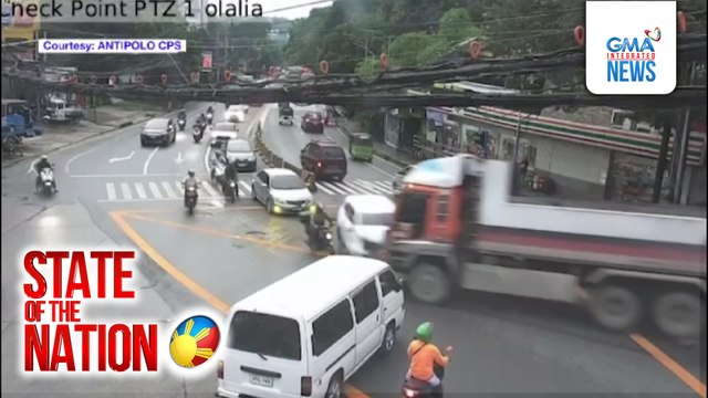 3 patay, 3 sugatan nang mawalan ng preno ang truck at mang-araro ng mga sasakyan | SONA