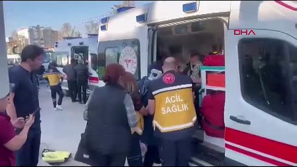 Güpegündüz yarış yapan otomobiller dehşet saçtı: Çok sayıda yaralı var