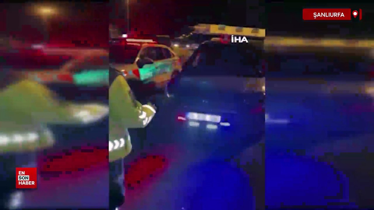 Şanlıurfa'da aracına çakar takan sürücüye 138 bin TL ceza