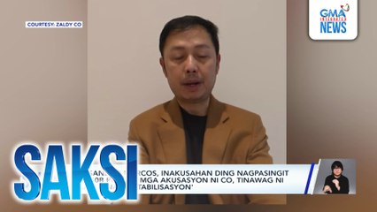 Ex-Rep. Zaldy Co, sinabing personal niyang nakausap si Pres. Marcos kaugnay sa budget insertions | Saksi