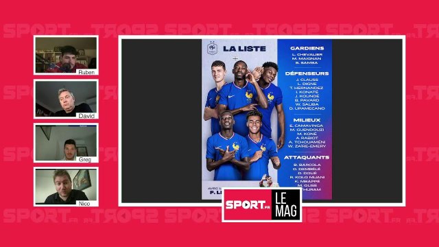 Liste Deschamps, la folle semaine du PSG (Liverpool/ OM)...Venez discuter dans le Mag de Sport.fr