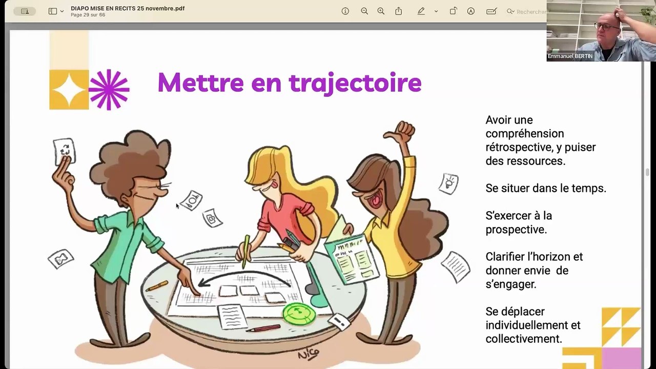 Webinaire interactif « Embarquer à travers la mise en récit » 25/11/2025