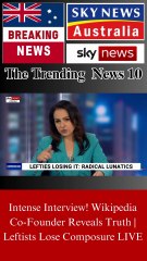 Meltdown: Leftists Rage Over Wikipedia Co-Founder’s Shock Interview | Live Reactions