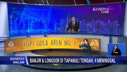 Detik-Detik Banjir Bandang di Mardame Tapanuli Tengah, Satu Keluarga Tewas Tertimbun