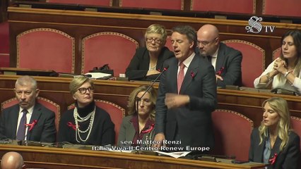 Renzi - Intervento in Senato (25.11.25)