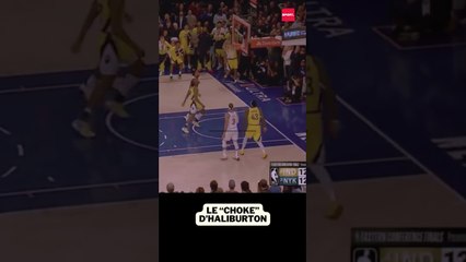Le “choke” d’Haliburton #nba #indiana #pacers #knicks