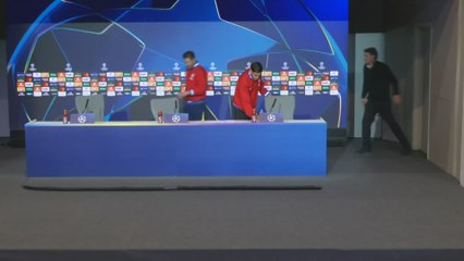 Nahuel Molina, rueda de prensa previa Atlético de Madrid - Inter