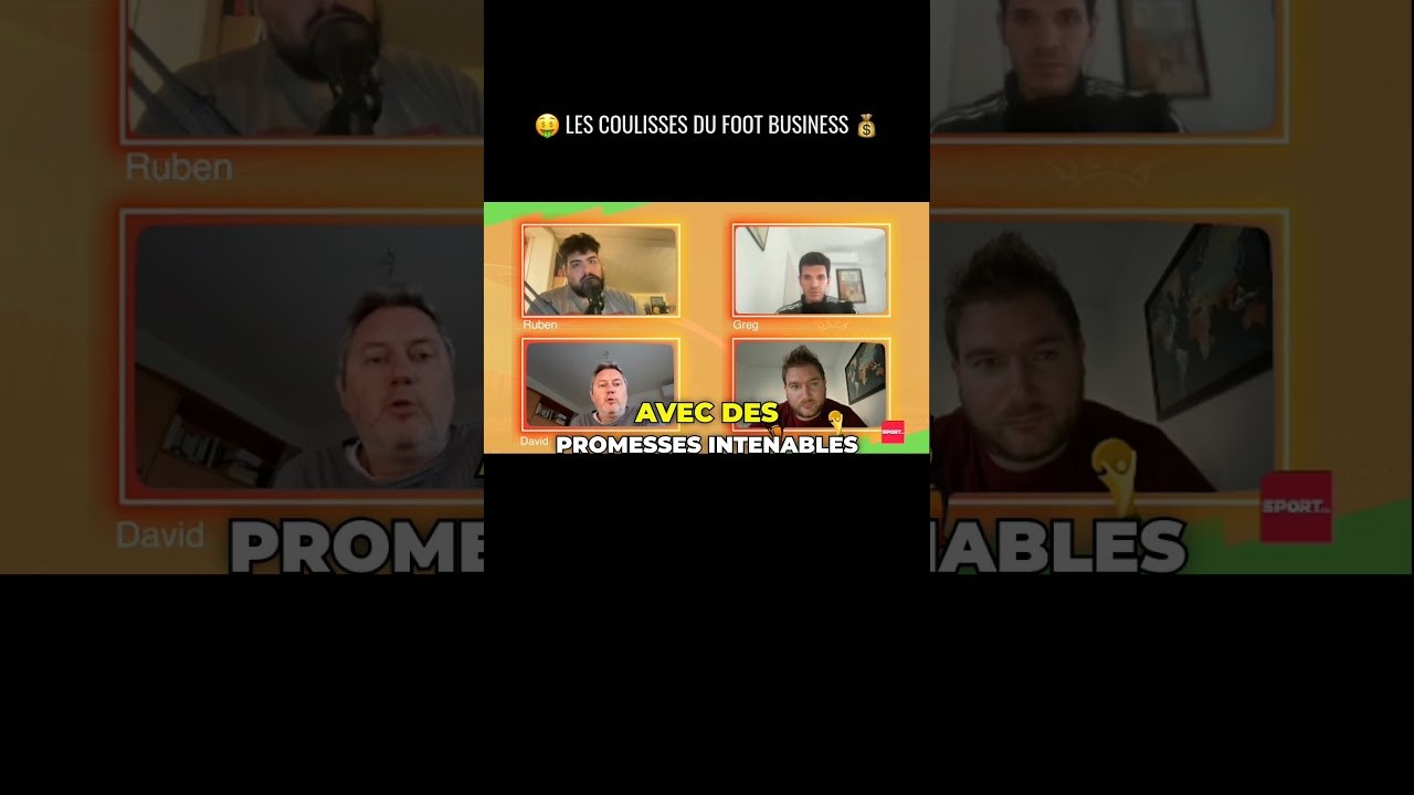 Les coulisses du foot business  #football #foot #interview