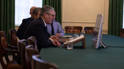 Starmer welcomes 'progress' on Ukraine peace deal