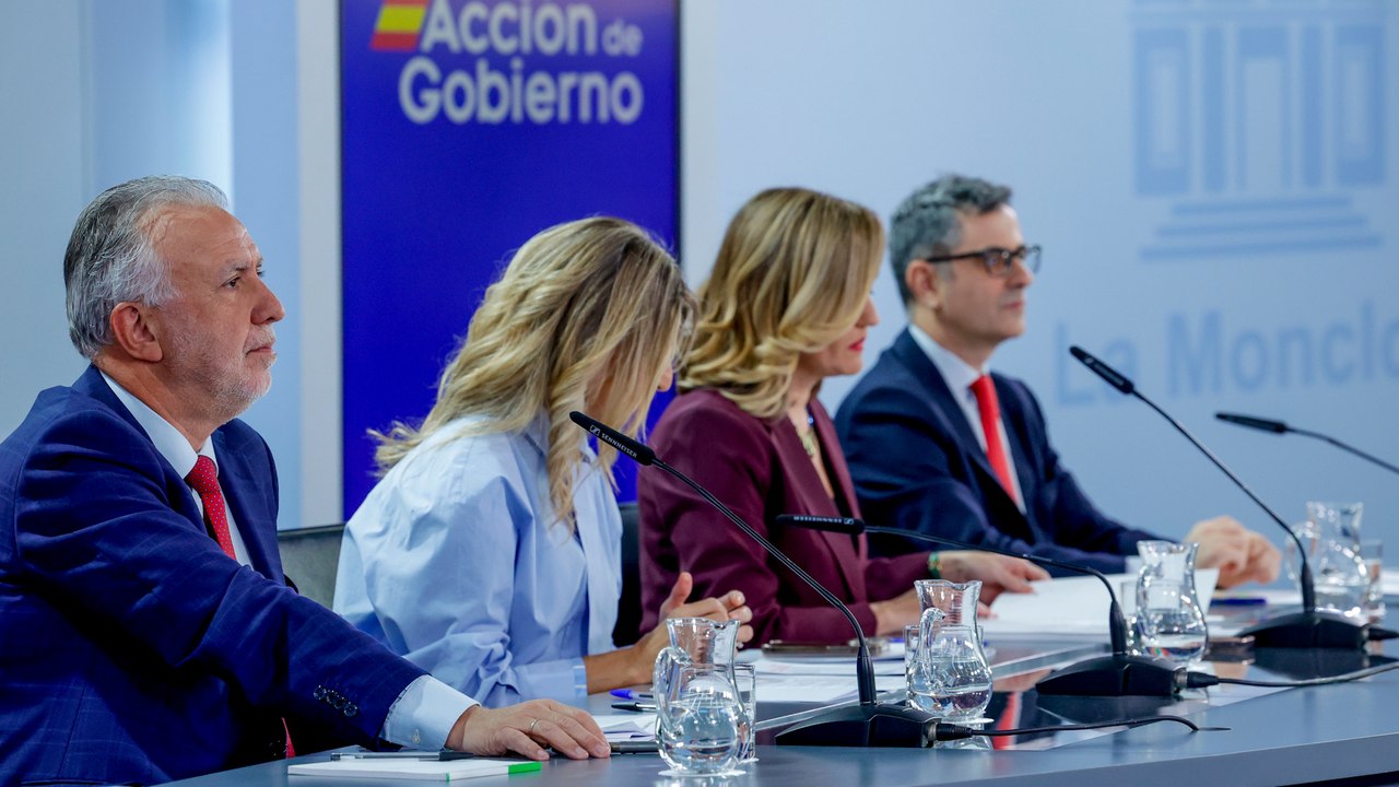Félix Bolaños y Yolanda Díaz discrepan sobre la reacción ante la condena del García Ortiz