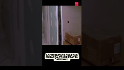 Laporte ment aux fans du Barça, voici l’état du Camp Nou... #football #barca #fcbarcelona